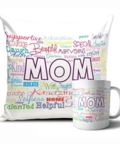 Personalized Cushion & Mug Photo pillow and customized mug