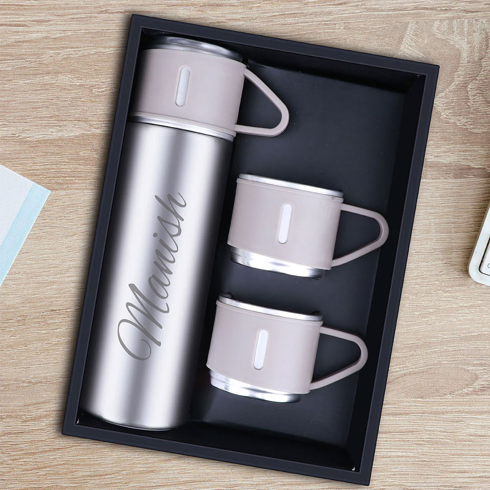 Customize Flask Vacuum Flask Set