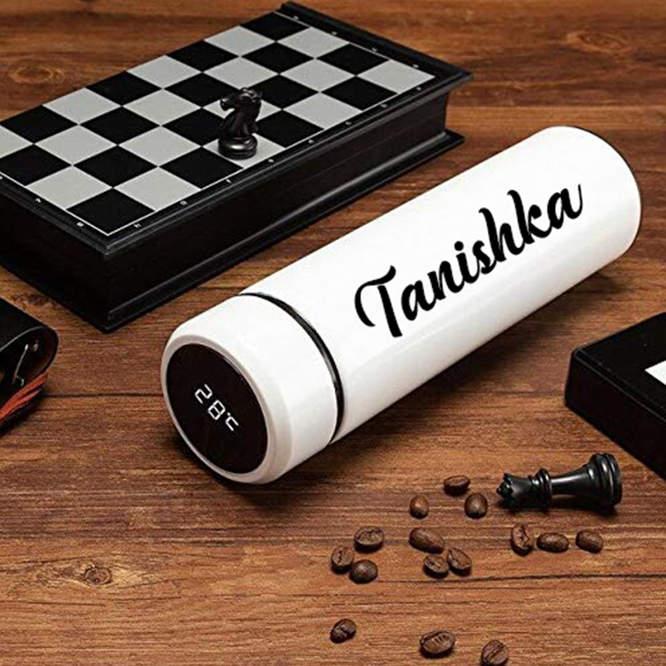 Personalized Temperature Bottle with Name