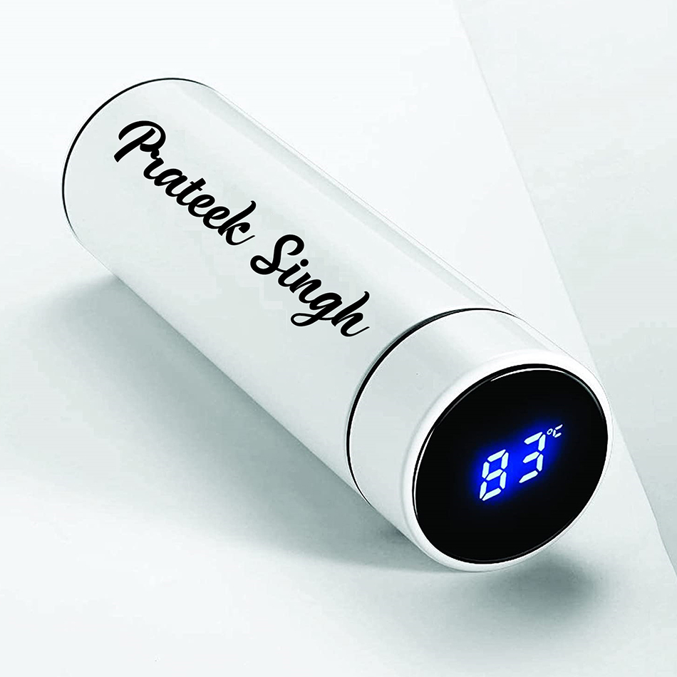 Personalized Temperature Bottle with Name