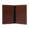Personalized Travel Passport Cover - Brown