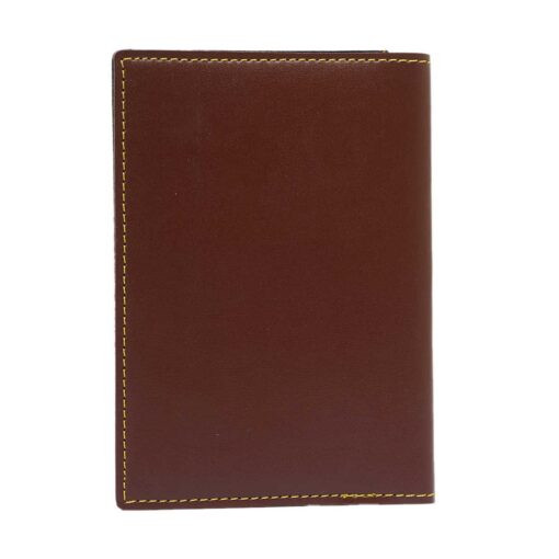 Personalized Travel Passport Cover - Brown