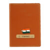 Customized Tan Travel Passport Cover