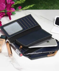 Personalized Women's Wallet - Blue