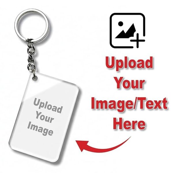 Customized Acrylic Photo Keychain