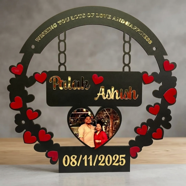 Personalised Photo LED Name Prop