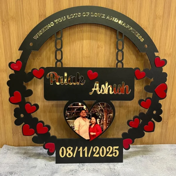 Personalised Photo LED Name Prop