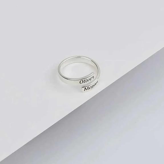 Personalized Couple Name Ring