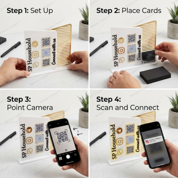 Personalized Qr Payment Stand For Shop
