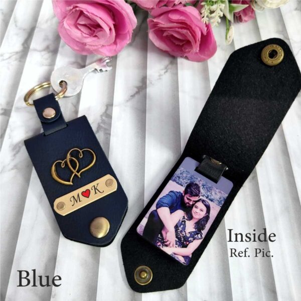 Custom Dodge Car Keychain With Photo Engraving Custom Dodge Car Keychain With Photo Engraving