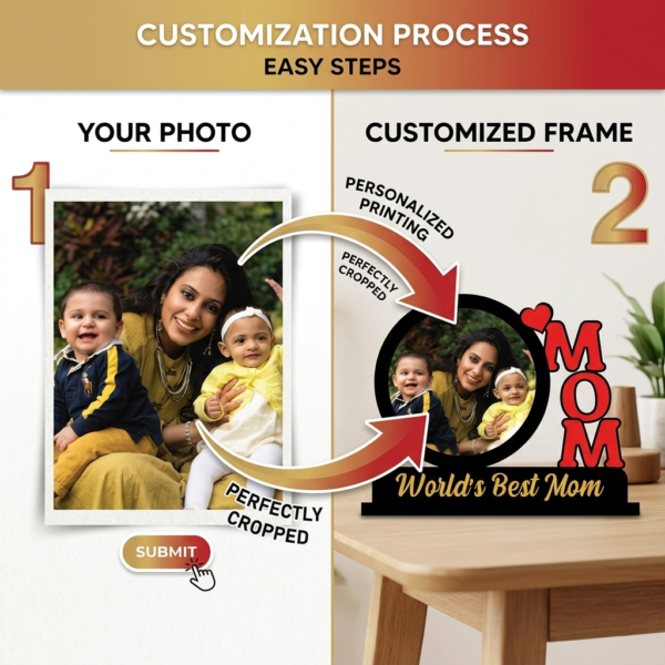 MDF Photo Frame Customized For Mom