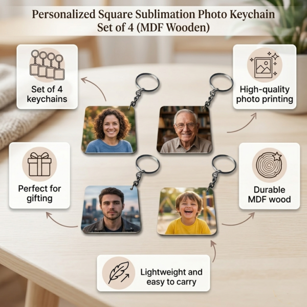 Personalized Keyring Set For Friends And Family Personalized Keyring Set For Friends And Family