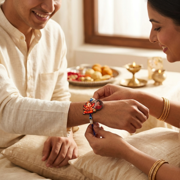 Personalized Rakhi With Picture Personalized Rakhi With Picture