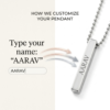 Personalized Silver Name Necklace