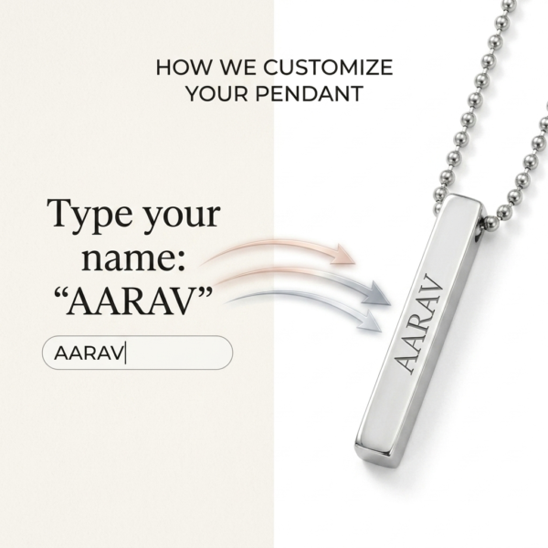 Personalized Silver Name Necklace
