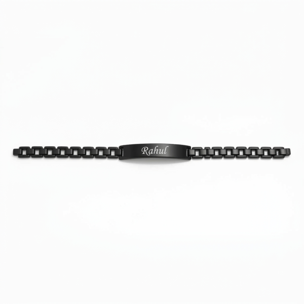 Stylish Name Rakhi Bracelet For Men