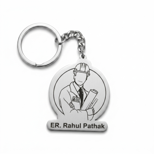 customized engineer keychain with name
