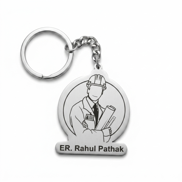 customized engineer keychain with name