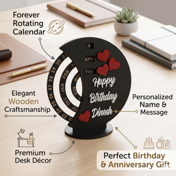 Custom Engraved Forever Desk Gift With Quote Design Custom Engraved Forever Desk Gift With Quote Design