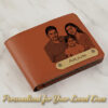 Custom Image Wallet Gift For Men With Name