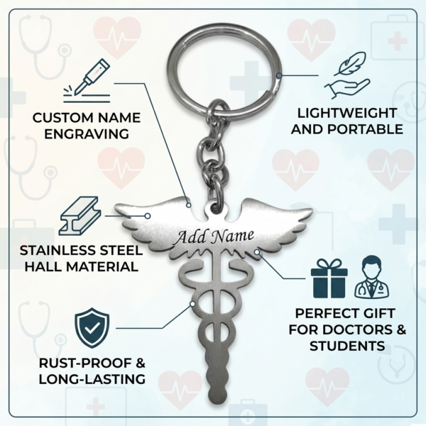 Custom Medical Keychain For Nurses And Students