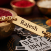 Custom Name Bracelet Rakhi And Best Bhai Keychain Combo