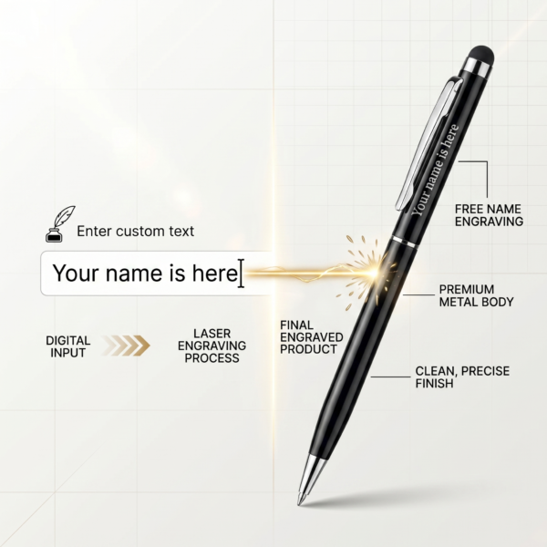 Customized Metal Pen With Name Engraving For Office Use Customized Metal Pen With Name Engraving For Office Use