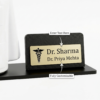 Doctor Name Engraved Desk Organizer Gift Idea Doctor Name Engraved Desk Organizer Gift Idea