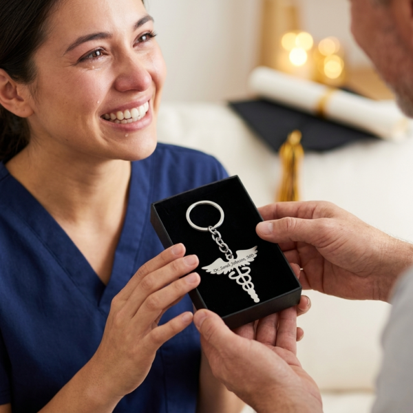 Engraved Doctor Keychain For Medical Professionals