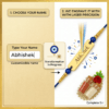 Evil Eye Rakhi with Name