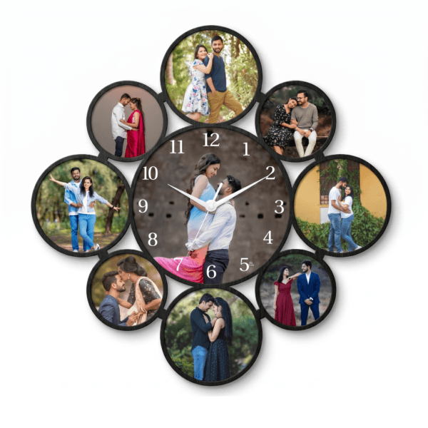 MDF Wooden Customized Clock For Home Decoration MDF Wooden Customized Clock For Home Decoration