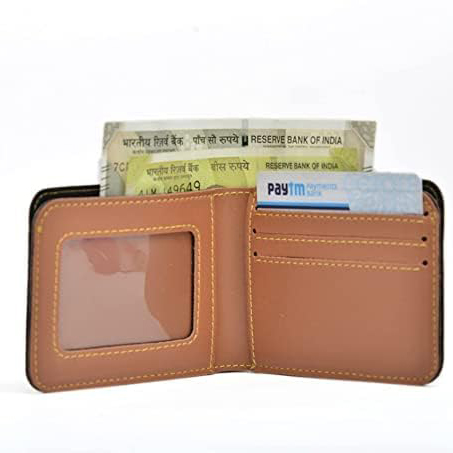 Personalized Faux Leather Wallet With Photo Engraving