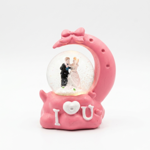 Couple Statue with LED Light