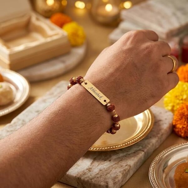 Customized Name Rakhi For Meaningful Festive Gifting