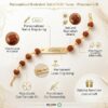 Rudraksha Name Rakhi For Raksha Bandhan Festival
