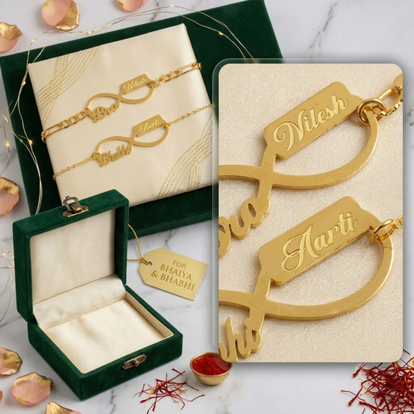 Special Rakhi Set for Bhaiya & Bhabhi