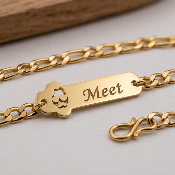 Custom Name Beard Rakhi For Stylish Brother
