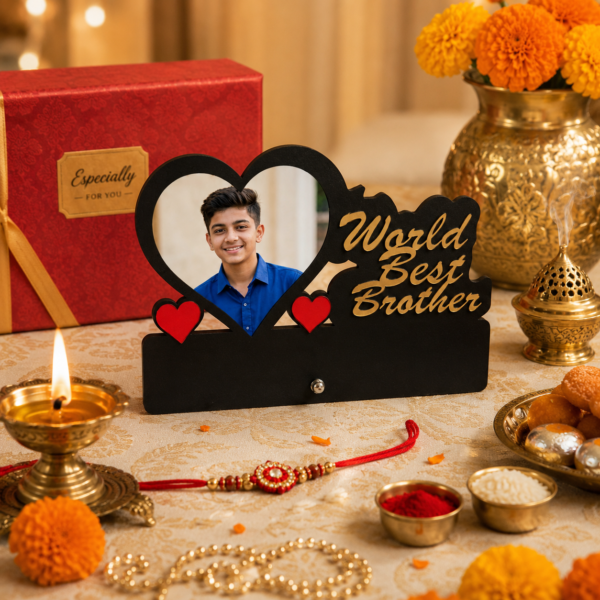 Heart Shape Photo Frame for Brother