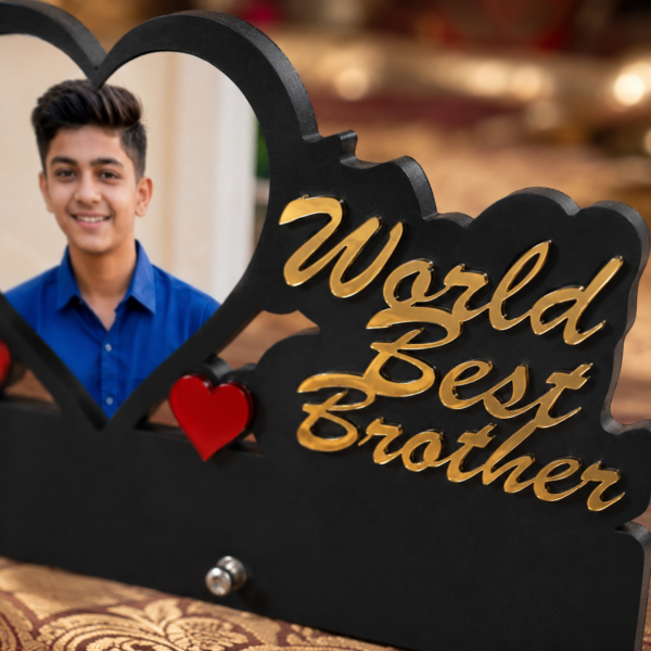 Personalized Rakhi Photo Frame