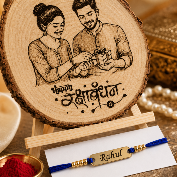 Photo Rakhi Gift for Brother