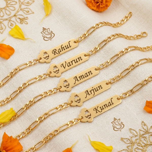 Premium Beard Rakhi With Name Engraving