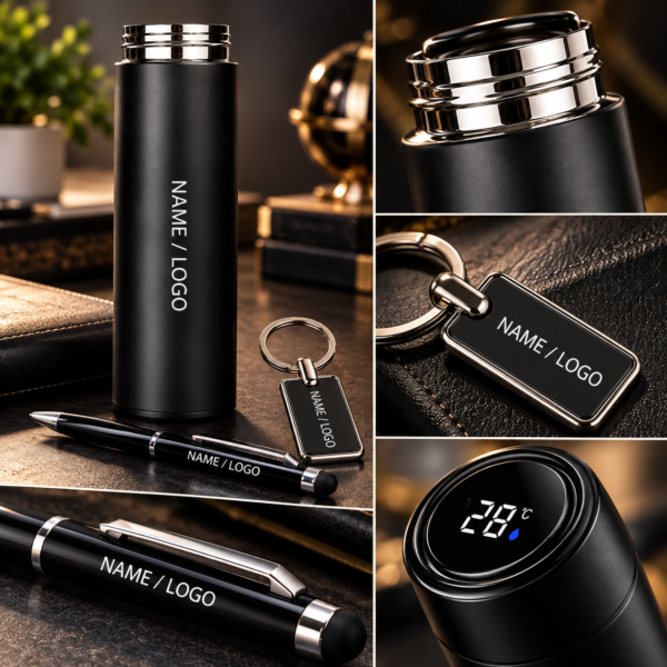 Luxury Black Drinkware Gift Set Luxury Black Drinkware Gift Set