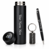 Personalized Black Thermos Gift Set Personalized Black Thermos Gift Set