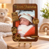 Personalized Newborn Baby Photo Frame with Name & Birth Details | Custom Baby Birth Stats Keepsake Gift for New Parents