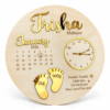 Golden Birth Keepsake Plaque Golden Birth Keepsake Plaque